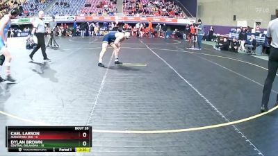 149 lbs Placement Matches (16 Team) - Dylan Brown, Central Oklahoma vs Cael Larson, Augustana (SD)