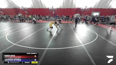 145 lbs Cons. Round 3 - Owen Race, Askren Wrestling Academy vs Cameron Kimmell, Askren Wrestling Academy