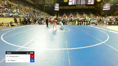 120 lbs Rnd Of 32 - Christopher Grossman, MT vs Reid Yakes, FL