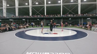 80 lbs Katilyn Schull, Missouri vs Delaney Hardy, Nebraska