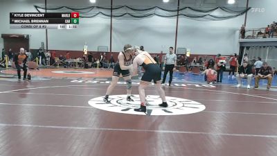 215 lbs Consi Of 8 #2 - Kyle DeVincent, Marlborough vs Michael Brennan, Carver