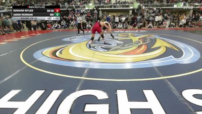 190 lbs Round Of 32 - Edward Myles, Concord-Carlisle vs Aiden Riordan, Mt. Anthony