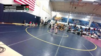 135 lbs 3rd Place Match - Olivia Remacle, Wind River vs Arya Hernandz, Lockwood