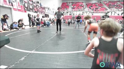 61 lbs Round Of 16 - Jasper Lockett Jr, Cowboy Wrestling Club vs Gunner Ballard, Blanchard Wrestling Club