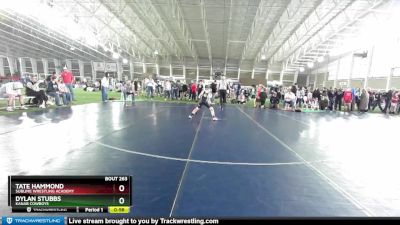 88 lbs Quarterfinal - Dylan Stubbs, Kanab Cowboys vs Tate Hammond, Sublime Wrestling Academy