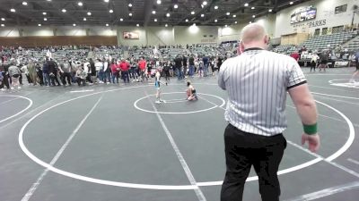 46 lbs Consi Of 8 #1 - Rylan Cooper, Carson Valley Wildcats vs Korban Grant, Athlos Wrestling