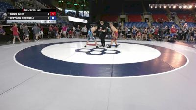 175 lbs Champ. Rd Of 16 - Cody Kirk, AL vs Waylon Cressell, IN