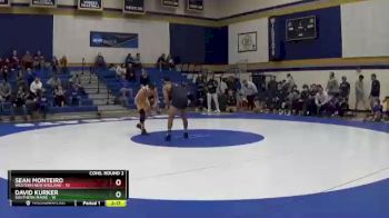 165 lbs Semis & Wb (16 Team) - David Kurker, Southern Maine vs Sean Monteiro, Western New England