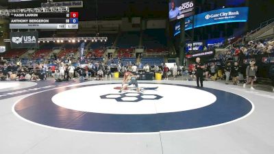 126 lbs Semis - Kash Larkin, Arizona vs Anthony Bergeron, Ohio