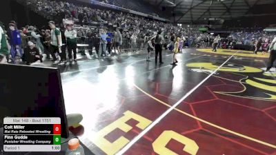 62 lbs 1st Place Match - Colt Miller, Mat Rats Rebooted Wrestling vs Finn Gudde, Punisher Wrestling Company