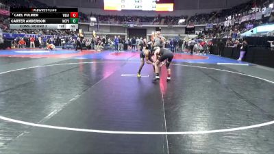 1A-4A 126 Cons. Round 3 - Cael Fulmer, Weaver vs Carter Anderson, Montgomery Catholic Prep School