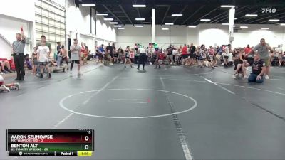 92 lbs Round 3 (6 Team) - Benton Alt, U2 Dynasty Uprising vs Aaron Szumowski, Mat Warriors Red