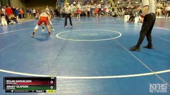 107 lbs Cons. Round 2 - Rylan Samuelson, Devils Lake vs Grady Olafson, Sheyenne