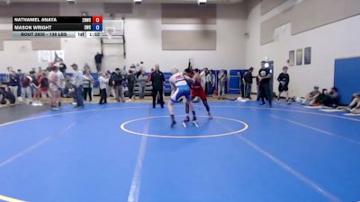 138 lbs Champ. Round 3 - Nathaniel Anaya, 208 Badgers Wrestling Club vs Mason Wright, Suples Wrestling Club