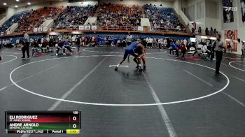 150 lbs Champ. Round 2 - Eli Rodriguez, St. James School vs Andre Arnold, DeMatha Catholic