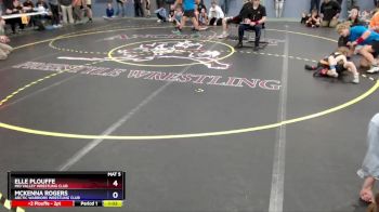 46 lbs Round 1 - Elle Plouffe, Mid Valley Wrestling Club vs Mckenna Rogers, Arctic Warriors Wrestling Club