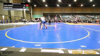 285 lbs Consi Of 8 #1 - Jack Conrad, Lil' Mavs vs Peter Rivas, Hyperbolic