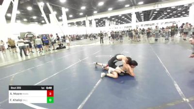 132 lbs Round Of 16 - Adrian Moore, Marana WC vs Fassih Khaliqi, Gallardo