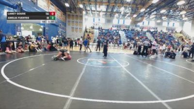 140 lbs Champ. Round 1 - Amelia Fuentes, Braden River vs Laney Goude, Hernando