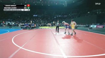 2A/1A Boys 285 Semifinal - Brayden Lucero, Gervais Boys vs Chase Hawley, Myrtle Point Boys