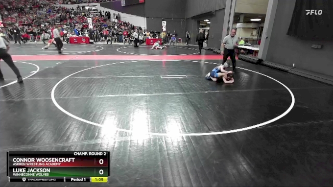 80 Lbs Champ. Round 2 - Connor Woosencraft, Askren Wrestling Academy Vs 