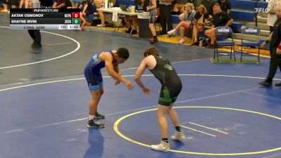 165 lbs Cons. Semi - Aktan Osmonov, Olympia Wrestling MMA vs Shayne Irvin, Jamestown Community College Unattached
