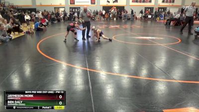 PW-13 lbs Semifinal - Jaymeson Mork, Sabertooth vs Ben Daly, Hammerin Hawks