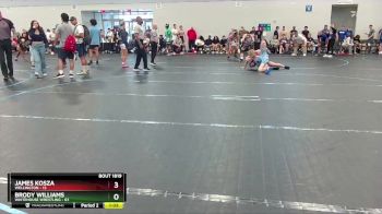 144 lbs Champ. Round 2 - James Kosza, Wellington vs Brody Williams, Whitehouse Wrestling