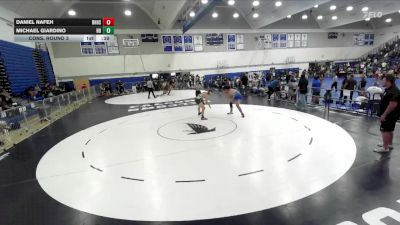 175 lbs Cons. Round 3 - Daniel Nafeh, Beverly Hills High School vs Michael Giardino, Hermosa Beach