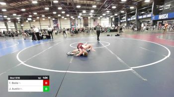 119 lbs Quarterfinal - Timmy Boda, FL vs Jake Austin, FL