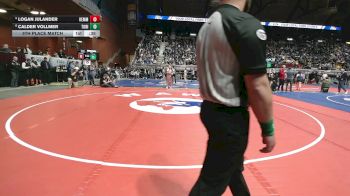 2A-157 lbs 5th Place Match - Calder Vollmer, Tongue River vs Logan Julander, Kemmerer