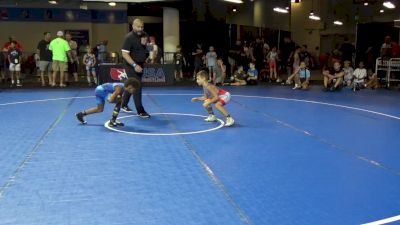 67 lbs Cons. Rd Of 16 - Gunner Lahr, Pennsylvania vs Lennux Mays, PSF Wrestling Academy