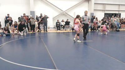 112.4-119.4 lbs Cons. Semis - Dayana Andrews, Mat Demon Wrestling Club vs Hailey Abarca, Casper Wrestling Club