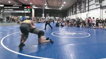 132 lbs Allday - Axel Nunes, NC PRIDE vs Brayden Dobbertin, DARKHORSE