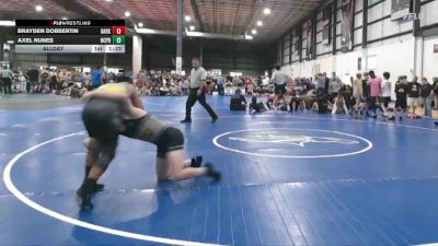 132 lbs Allday - Axel Nunes, NC PRIDE vs Brayden Dobbertin, DARKHORSE