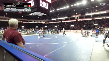 106 lbs Champ. Round 1 - Isaiah Meyer, Edmonds-Woodway vs Laedyn Mills, White River
