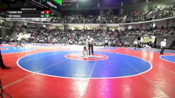 106-6A Champ. Round 1 - Caden May, Lambert vs Jet Shaul, Hillgrove