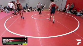 165 lbs Round 4 (6 Team) - Carter Nekvapil, Best Trained vs Louden Park, MPWC