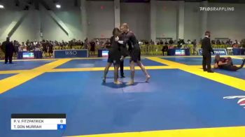 PHILLIP V. FITZPATRICK vs TYLER DON MURRAH 2021 American National IBJJF Jiu-Jitsu Championship