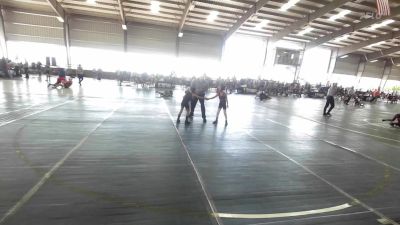 54 lbs Consolation - Gianni Santilli, NM Wolf Pack vs Beckham Nelson, Stout Wr Acd