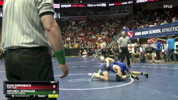 2A-113 lbs Champ. Round 2 - Evan Erpenbach, West Lyon vs Mitchell Schmauss, Crestwood, Cresco