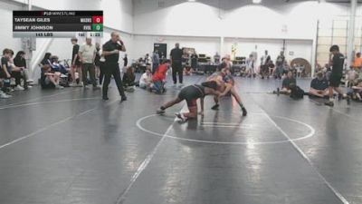145 lbs Rr Rnd 3 - Taysean Giles, Mat Assassins Red - BK8E vs Jimmy Johnson, Revival Black - BK8E