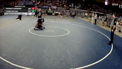 D 3 126 lbs Cons. Semi - Aydin Sayyad, Patrick Taylor - Science/Tech. vs Patrick Fontenot, Basile