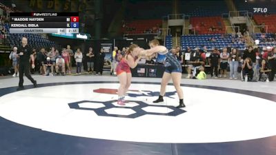 170 lbs Quarters - Maddie Hayden, MI vs Kendall Bibla, FL