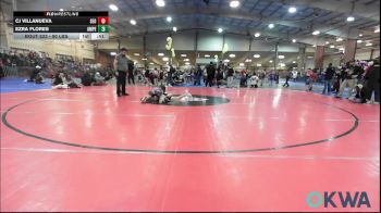 90 lbs Consi Of 8 #2 - CJ Villanueva, SEO Wrestling Club vs Ezra Flores, Amped Wrestling Club