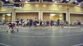 50 lbs 3rd Place - Ellis Cunningham, Reign WC vs Benjamin Bortolussi, Apex - Michigan