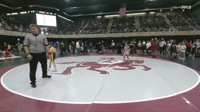 58 lbs Consi Of 8 #2 - Damian Espinosa, Easton vs Atticus Espinoza, Cogan Station