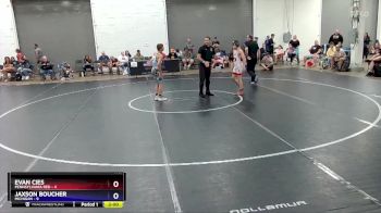 102 lbs Round 3 (8 Team) - Evan Cies, Pennsylvania Red vs Jaxson Boucher, Michigan