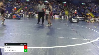 117 lbs Quarterfinal - Aurora Comfort, Meyersdale vs Halee Grubb, Philipsburg Osceola