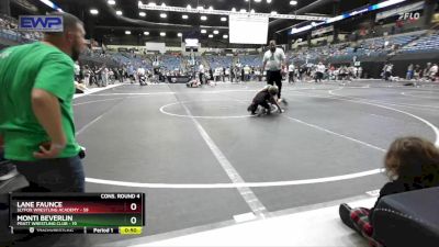 73 lbs Cons. Round 4 - Monti Beverlin, Pratt Wrestling Club vs Lane Faunce, SlyFox Wrestling Academy